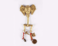 Elephant Key Hook ( Antique Gold )