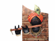 Krishna  Wall Clock