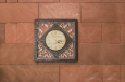 Tribal Wall Clock Square