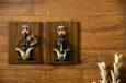 Musician On Board Daphli and Trumpet (Set of 2)