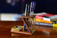 Z Shaped Pen Stand