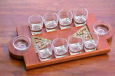 Shot Tray Triangular Jaali