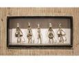 Wooden Frame with Figurines