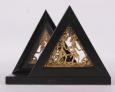 Triangle Shaped Napkin Holder with Enlarged Base