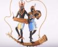 Tribal Dance Trumpet Trophy