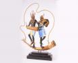 Tribal Dance Trumpet Trophy