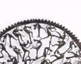 Eccentric Tribal Wall Clock