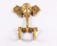 Elephant Key Hook ( Antique Gold )