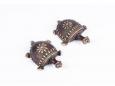 Dhokra Tortoise Table Top Set- Brown