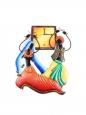 Dandiya Wall Clock