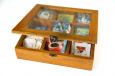 Tea Box With Nine Compartments