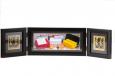 Photo Frame Two Folds Black